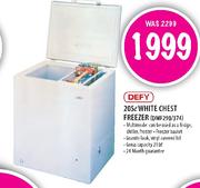 Defy White Chest Freezer-205 Ltr (DMF290/374)