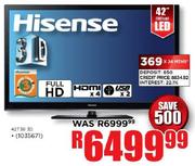 Hisense 3D Full HD LED-42"(107cm)