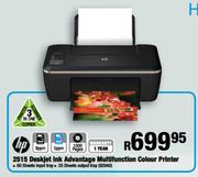 HP 2515 Deskjet Ink Advantage Multifunction Colour Printer
