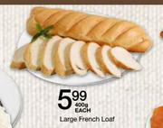 Large French Loaf-400gm Each