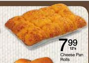 Cheese Pan Rolls-12's Pack