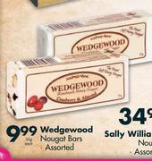 Wedgewood Nougat Bars Assorted-55g each