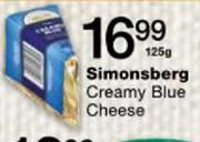 Simonsberg Creamy Blue Cheese-125gm