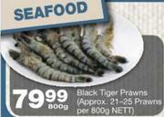 Black Tiger Prawns-800gm