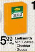 Ladismith Mini Loaves Cheddar-100gm