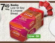 Sasko Low Gl Soy & Linseed Bread-700gm