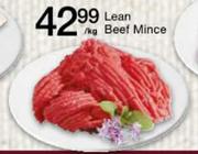 Lean Beef Mince-Per Kg
