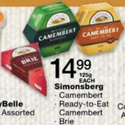 Simonsberg Camembert-125gm Each