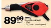 Torq Electric Engraver-13W Each