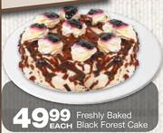 Freshly Baked Black Forest Cake