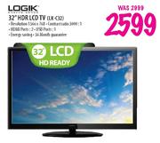 Logik HDR LCD TV-32"