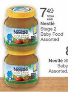 Nestle Stage 2 Baby Food Assorted-125ml Each