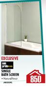 San Pride Single Bath Screen