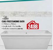 Libra Cubo Freestanding Bath-1700mmx700mm