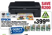 Epson SX130 Colour Multifunction Printer