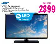 Samsung 26" HD Ready LED TV