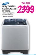 Samsung Twin Tub Washing Machine (WT13J4PIW)-13.2kg
