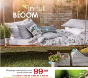 Single Printed Polycotton Duvet Cover Set-D
