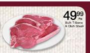 Bulk T-Bone & Club Steak-Per Kg