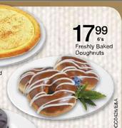 Freshly Baked Doughnuts-6's
