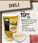 Platinum Fresh Soup-600g Each