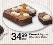 Ekuzeni Square Chocolate Cake-Each