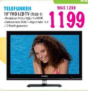 Telefunken FHD LCD TV-19"