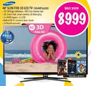 Samsung Slim FHD 3D LED TV-40"