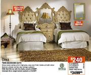 Diva Twin Bedroom Suite