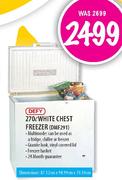 Defy 270Ltr White Chest Freezer(DMF291)