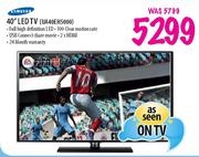 Samsung LED TV (UA40EH5000)-40"