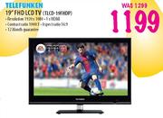 Telefunken FHD LCD TV (TLCD-19FHDP)-19"