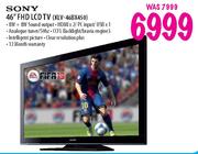 Sony FHD LCD TV (KLV-46BX450)-46"