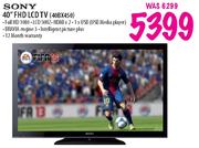 Sony FHD LCD TV (40BX450)-40"