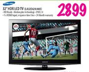 Samsung HDR LCD TV (LA32E420/403)-32"