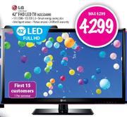 LG 42" FHD LED TV (42LS3400)