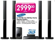 Samsung 5.1 3D Blu-Ray Tall Home Theatre System (HT-E3550)