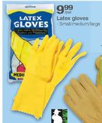 Latex Gloves Small/Medium/Large-per pair