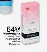 Neutrogena Visibly Clear Pink Grapefruit Oil Free Moisturiser-50ml