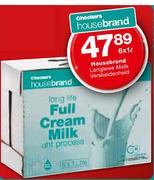 Housebrand Langlewe Melk Verskeidenheid-6 x 1Ltr