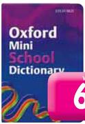 Oxford Mini Dictionary