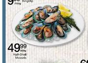 Half Shell Mussel-800g