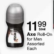 Axe Roll-on For Men - 50ml