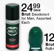 Brut Deodorant For Men - 200ml