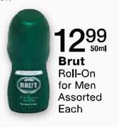Brut Roll-on For Men - 50ml