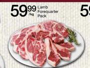 Lamb Forequarter Pack-Per kg