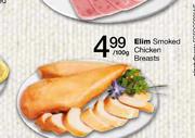 Elim Smoked Chicken Breasts-100g