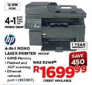 HP 4-In-1 Mono Laser Printer