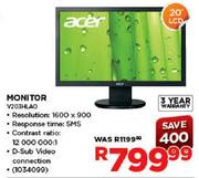 Acer Monitor LCD-20"