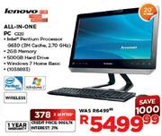 Lenovo All-In-One PC (C320)-20"